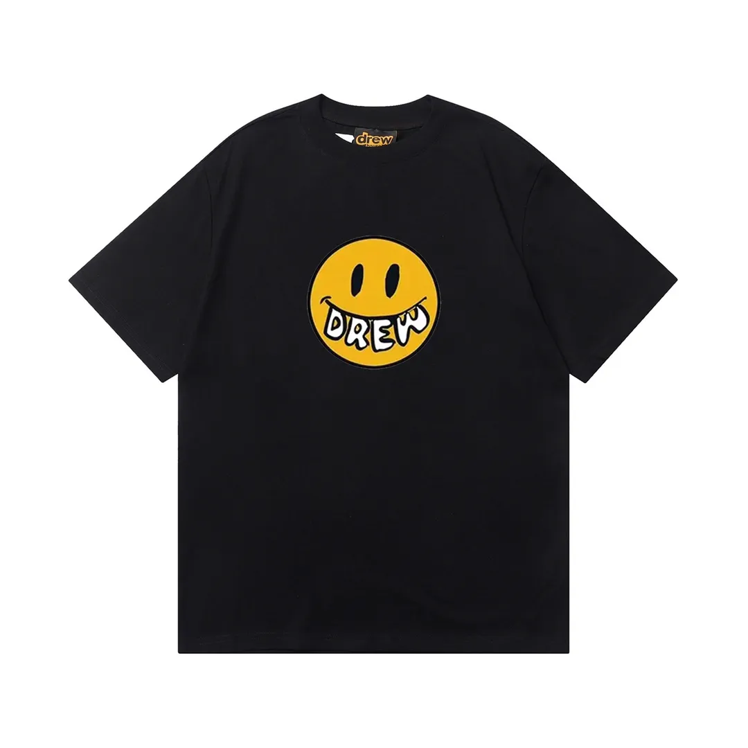 D 027 9 2023SS Same Style drew T g , ！ Quality！！ ， Quality！！ ， ！！ ， ， ， ， ， 。 Sizes：S M L XL ：Black White Royal Blue Red Brown White Orange